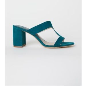 Emerald Green Mules